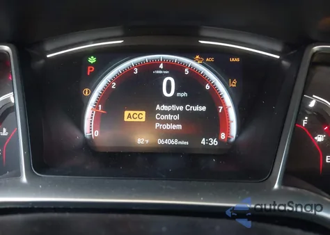 2019 Honda Civic Sport из США, поврежденный, VIN 2HGFC4B86KH307748